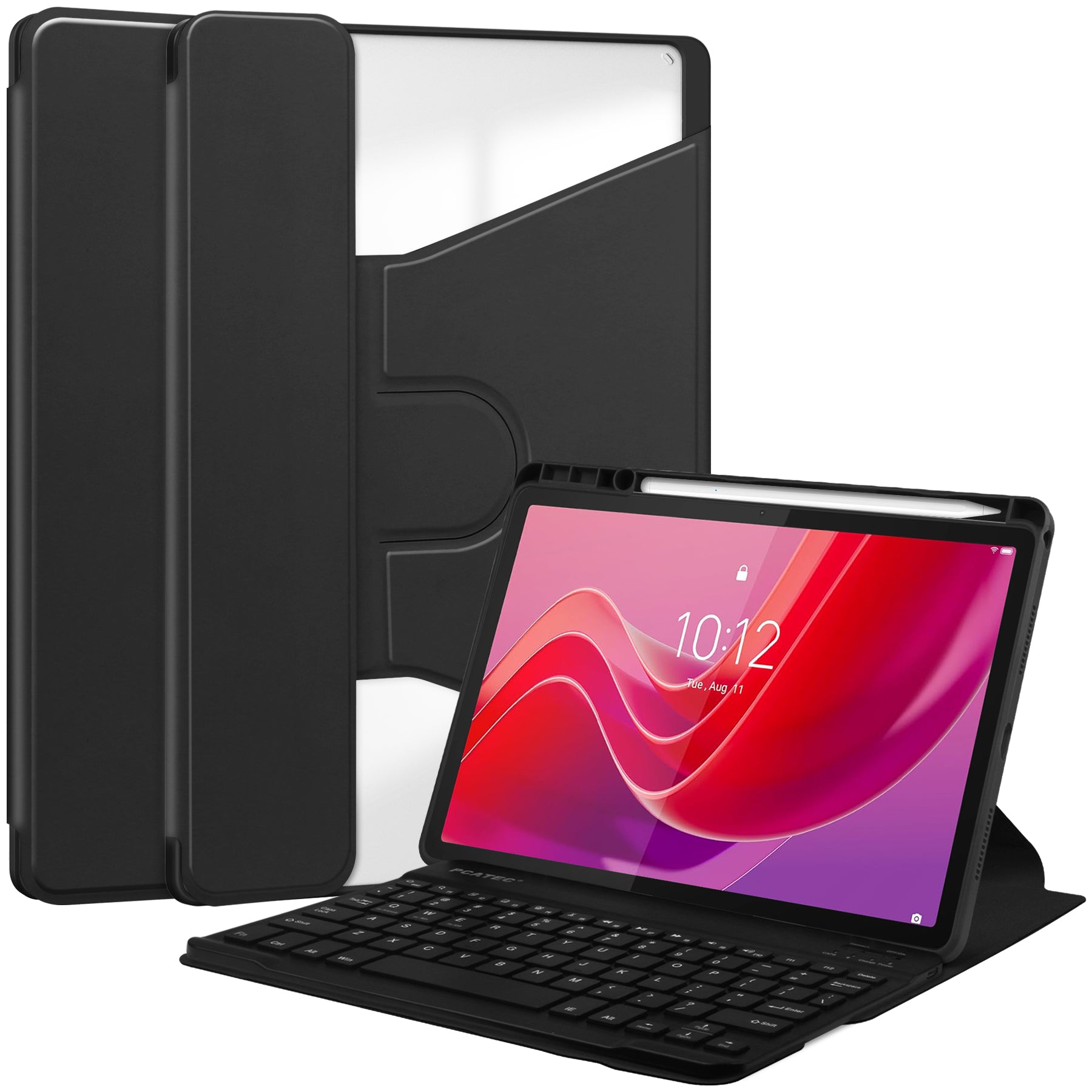 For Lenovo Tab M11 / Xiaoxin Pad 11 2024 Case PU+Acrylic Tablet Stand Cover with Bluetooth Keyboard For Lenovo Tab M11 / Xiaoxin Pad 11 2024 Case PU+Acrylic Tablet Stand Cover with Bluetooth Keyboard